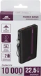 Powerbank RIVACASE VA2311 10000 mAh 22.5W Black (VA2311/BK) - obraz 2