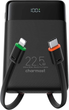 Powerbank Charmast W1202 PD3.0 22.5W 10000 mAh Black (6977525751868) - obraz 1