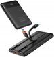 Powerbank Charmast W1202 PD3.0 22.5W 10000 mAh Black (6977525751868) - obraz 2