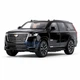 Машинка Cadillac Escalade 20 см металлическая модель игрушечная со светом фар и звуком Черный (6839673) - изображение 2