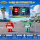 Набор игровых трансформеров Super Wings Transforming Characters - 2 Pack Supercharged Jett (Джетт) & Tino (Тино) - изображение 3