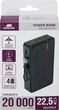 Powerbank RIVACASE VA2312 20000 mAh 22.5W Black (VA2312/BK) - obraz 2
