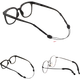 Комплект из 4 регулируемых шнурков для фиксации очков HB для взрослых с толстыми дужками, подходит для занятий спортом и бега, предотвращает падение очков, имеет противоскользящее крепление. - изображение 4
