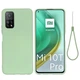 Силиконовый (TPU) чехол Deexe Silicone Case для Xiaomi Mi 10T / Mi 10T Pro - Green - изображение 2