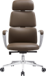 Компьютерное офисное кресло OfficePro Delicate OC690BR эргономичное PVC Brown - изображение 2