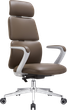 Компьютерное офисное кресло OfficePro Delicate OC690BR эргономичное PVC Brown - изображение 1