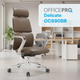 Компьютерное офисное кресло OfficePro Delicate OC690BR эргономичное PVC Brown - изображение 5