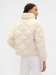 Куртка демисезонная короткая женская GAP 854225616 XL Молочная (1162157377) - изображение 2