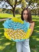 Сладкий букет "Sweet Blue & Gold" - изображение 1