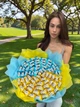 Сладкий букет "Sweet Blue & Gold" - изображение 2