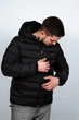 Микропуховик Глянцевый Polo Черный L - изображение 2
