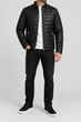 Куртка чоловіча однотонна екошкіра чорний 214R810-5 AGER 2XL - зображення 1