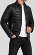 Куртка чоловіча однотонна екошкіра чорний 214R810-5 AGER 2XL - зображення 3