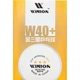 Мячи для настольного тенниса WINION Premium, золотистые, три звезды, E40+, новый материал, 3 звезды, профессиональные, для соревнований, белые, 6 штук. - изображение 1