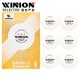 Мячи для настольного тенниса WINION Premium, золотистые, три звезды, E40+, новый материал, 3 звезды, профессиональные, для соревнований, белые, 6 штук. - изображение 4