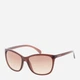 Солнцезащитные очки женские Calvin Klein 419569681 Коричневые (1162173509) - изображение 2