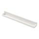 Настінна вішалка для капців та рушників MUJI ABS, велика, біла, довжина 45 × ширина 5,8 × висота 5 см - зображення 4