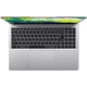 Ноутбук ACER Aspire Lite 16 AL16-54P-54YH (NX.DK6EX.004), Intel Core 5-120U, 16″, RAM 16 ГБ LPDDR5X, SSD 512 ГБ, Intel Graphics, Без ОС, Сріблястий - изображение 3
