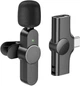 Микрофон XO USB Type-C с шумоподавлением 40 дБ Черный (MKF06) - изображение 1