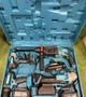 Набор инструментов 4в1 Makita 48 В 6 А·ч аккумуляторный шуруповерт DDF484 25 Нм дрель перфоратор DHR202 3.8 Дж SDS Plus УШМ DGA504 болгарка 125 мм гайковерт DTW301 520 Нм для строительства ремонта монтажа автосервиса с 2 АКБ кейсом - изображение 2