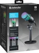 Микрофон Defender Glow GMC 400 конденсаторный USB с RGB-подсветкой Черный (64640) - изображение 5