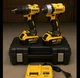 Набор инструментов 2в1 DeWalt 48 В 6 А·ч аккумуляторный шуруповерт DCD800P1T 80 Нм ударный гайковерт DCF894P1T 400 Нм бесщеточный дрель 2000 об мин 1/2 дюйма 2800 об мин для автосервиса ремонта монтажа строительства с двумя АКБ кейсом - изображение 7
