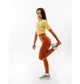 Футболка жіноча Nike W Nsw Top Ss Rib Su M Жовтий FJ5253-700 - зображення 4