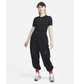 Футболка жіноча Nike Sportswear Essential Slim-Fit Crop T-Shirt L Чорний FB2873-010 - зображення 5