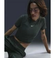 Футболка жіноча Nike T-Shirt Sportswear Essential Green M Зелений FB2873-338 - зображення 1
