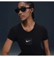 Футболка женская Nike Short-Sleeve Slim T-Shirt L Черный IB2444-010 - изображение 4