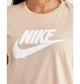 Футболка жіноча Nike Essential Icon Futura Tee Beige S Бежевий DX7906-126 - зображення 4
