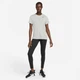Футболка женская Nike W Nk Df Rlgd Ss Tee S Серый DX0687-013 - изображение 5