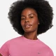 Футболка жіноча Nike W Rn Dvn Dri M Рожевий FN2581-605 - зображення 3