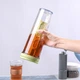 Кавоварка CLITON Cold Brew, фільтрувальна чашка для холодного заварювання, фільтр-кавник для кави, глечик для води, заварювач чаю, пляшка для крапель з льодом, пляшка для холодного заварювання 1 л - зображення 7