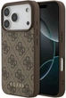 Etui Guess 4G Classic do iPhone 18 Pro / 17 Pro brązowe (GUE005489) - obraz 1