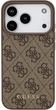 Etui Guess 4G Classic do iPhone 18 Pro / 17 Pro brązowe (GUE005489) - obraz 3