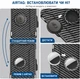 Чоловічий картхолдер-гаманець з RFID-захистом, слотом для AirTag та затискачем для купюр — Чорний - зображення 5