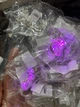 Гірлянда LED нитка 2 метри Крапля роси рожеве світло з батарейками(5774) - изображение 5