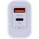 Мережевий зарядний пристрій Gelius Merge GP-HC060 GAN USB+Type-C 35W (QC/PD/PPS) + кабель Gelius One GP-UCN012 Type-C to Type-C (1m)(3A 60W) White - изображение 6