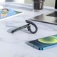 Bluetooth гарнітура HOCO S19 Heartful ENC Metal із подвійним мікрофоном та шумозаглушенням Сіра - зображення 5
