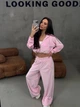 Спортивный костюм женский ELFBERG NA-1082 42-44 Розовый (2000001032336_ELF) - изображение 7