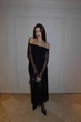 Жіноча облягаюча сукня з віскози та сітки з відкритими плечима ELFBERG SH-410 44-46 Чорний (2000001029992) - изображение 2