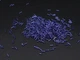 Бисер стеклярус с отверстием 6 мм 100 г Синий (BS-046) - изображение 2
