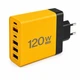 Сетевое зарядное устройство 120W на 6 портов с евровилкой для гаджетов, телефонов, планшетов - изображение 2
