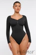Корректирующее боди-стринг с поддержкой груди German Volf MT240067-BK1 3XL Черный - изображение 1
