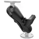 Подвійне гніздо/кріплення RAM ® Double Socket Arm - розмір C 1.5" середній 9 см RAM-201U - зображення 2