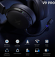 Навушники бездротові ігрові mchose v9pro, рожеві - изображение 5