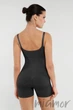Корректирующий комбинезон на бретелях с утяжкой живота German Volf MT250022-BK1 XL/XXL Черный - изображение 3
