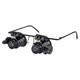 Бінокуляри NO.9892A-II з LED підсвічуванням (лінзи d=20mm, 20х) - зображення 1