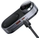 FM-трансмітер Baseus бездротовий автомобільний із сонячною панеллю TF USB AUX Type-C (CDMP000001) - зображення 2